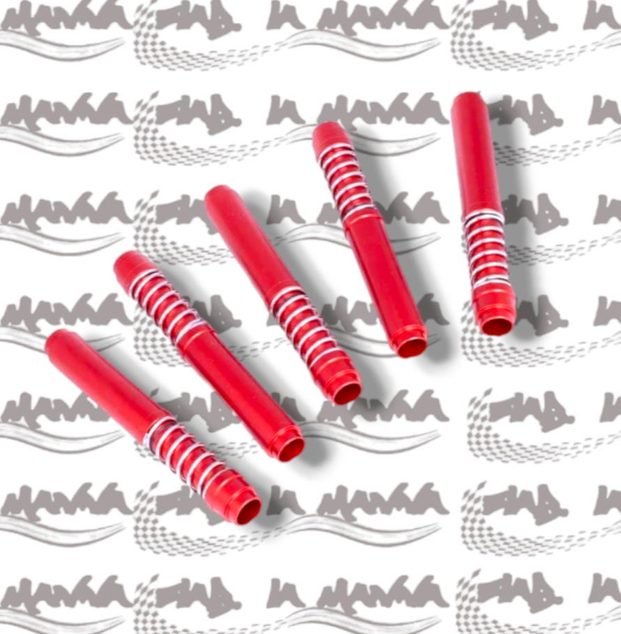 KIT CANNETTE TELESCOPICHE ANODIZZATE ROSSE PER FIAT 500/126