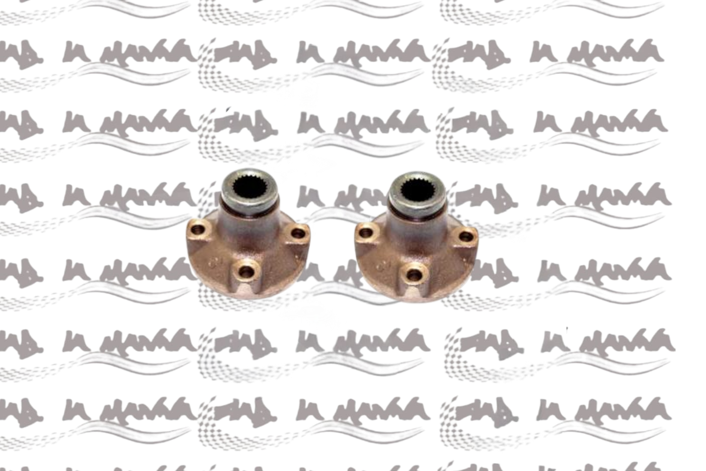 COPPIA MANICOTTI SCORREVOLI SEMIASSE DA 19 MM PER FIAT 500 D