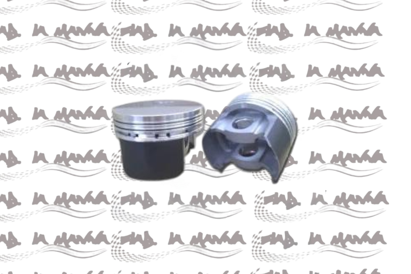 COPPIA PISTONI 77 MM 650 CC COMPLETI DI FASCE PER FIAT 500 / 126