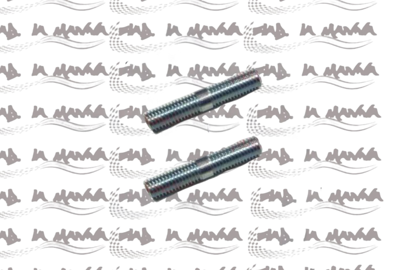 COPPIA PRIGIONIERI FISSAGGIO STAFFA MARMITTA SU BASAMENTO PER FIAT 500 N / D / F / L