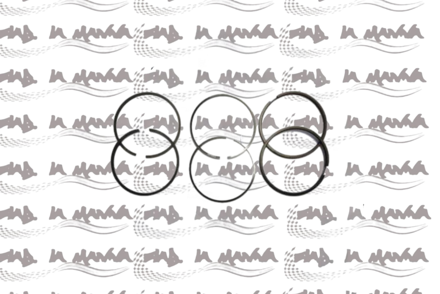 FASCE ELASTICHE ALTA QUALITÀ Ø 67,4+0,8 MM 499 CC PER FIAT 500 D / F / L