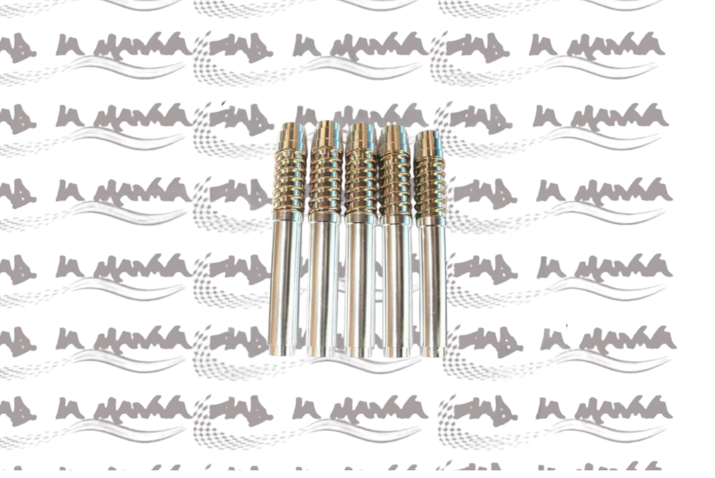 KIT 5 CANNETTE PUNTERIE TELESCOPICHE IN ALLUMINIO CON MOLLE PER FIAT 500