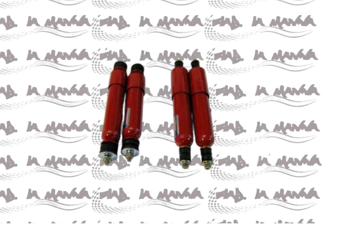 KIT AMMORTIZZATORI SPORTIVI A DOPPIO EFFETTO PER FIAT 500