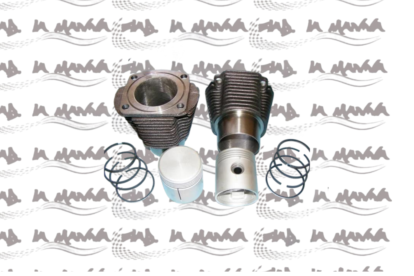 KIT CANNE E PISTONI DA 77 MM 650 CC PER FIAT 500 / 126
