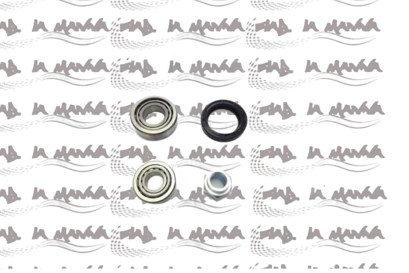 KIT CUSCINETTI RUOTA ANTERIORE DESTRA PER FIAT / 126