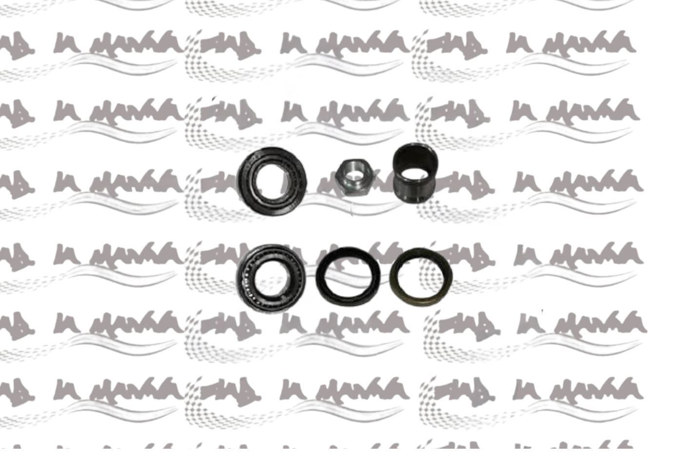 KIT CUSCINETTI RUOTA POSTERIORE PER FIAT 500