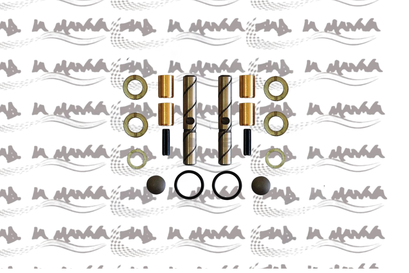 KIT DI REVISIONE FUSELLI CON BOCCOLE IN OTTONE PER FIAT 500