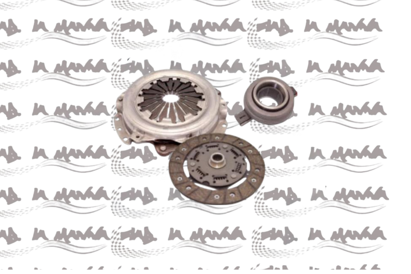 KIT FRIZIONE COMPLETO CON DISCO PARASTRAPPI PER FIAT 500 F / L / R / 126
