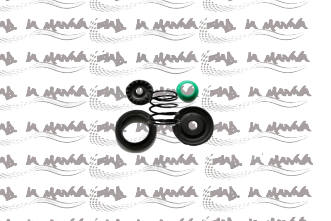 KIT GOMMINI SUPPORTO MOTORE COMPLETO CON MOLLA PER FIAT 500 R / 126