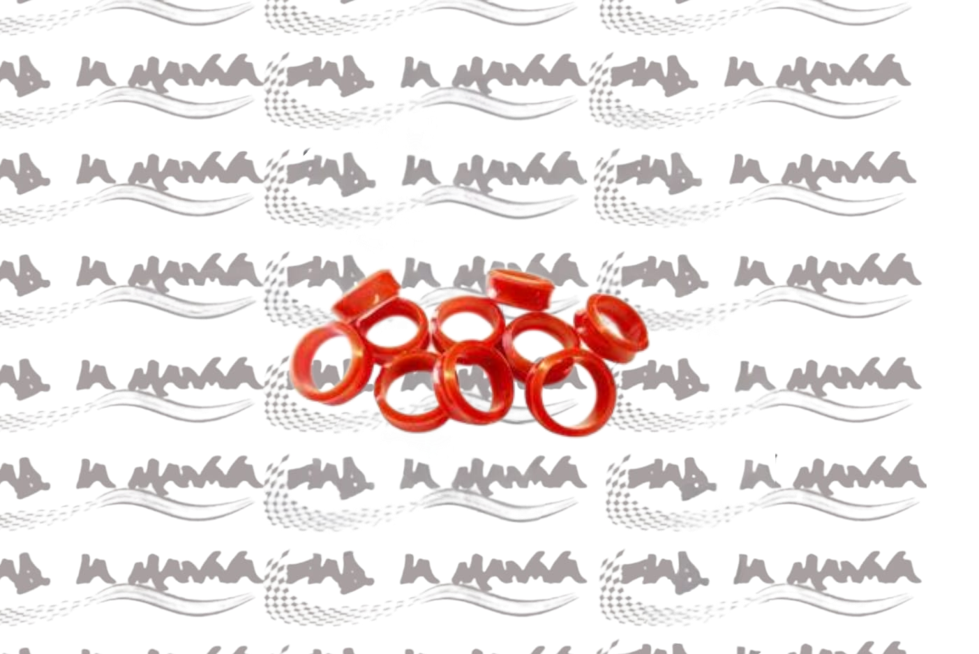 KIT GUARNIZIONI ALTE CANNETTE PUNTERIE IN SILICONE 650 CC PER FIAT 500 / 126