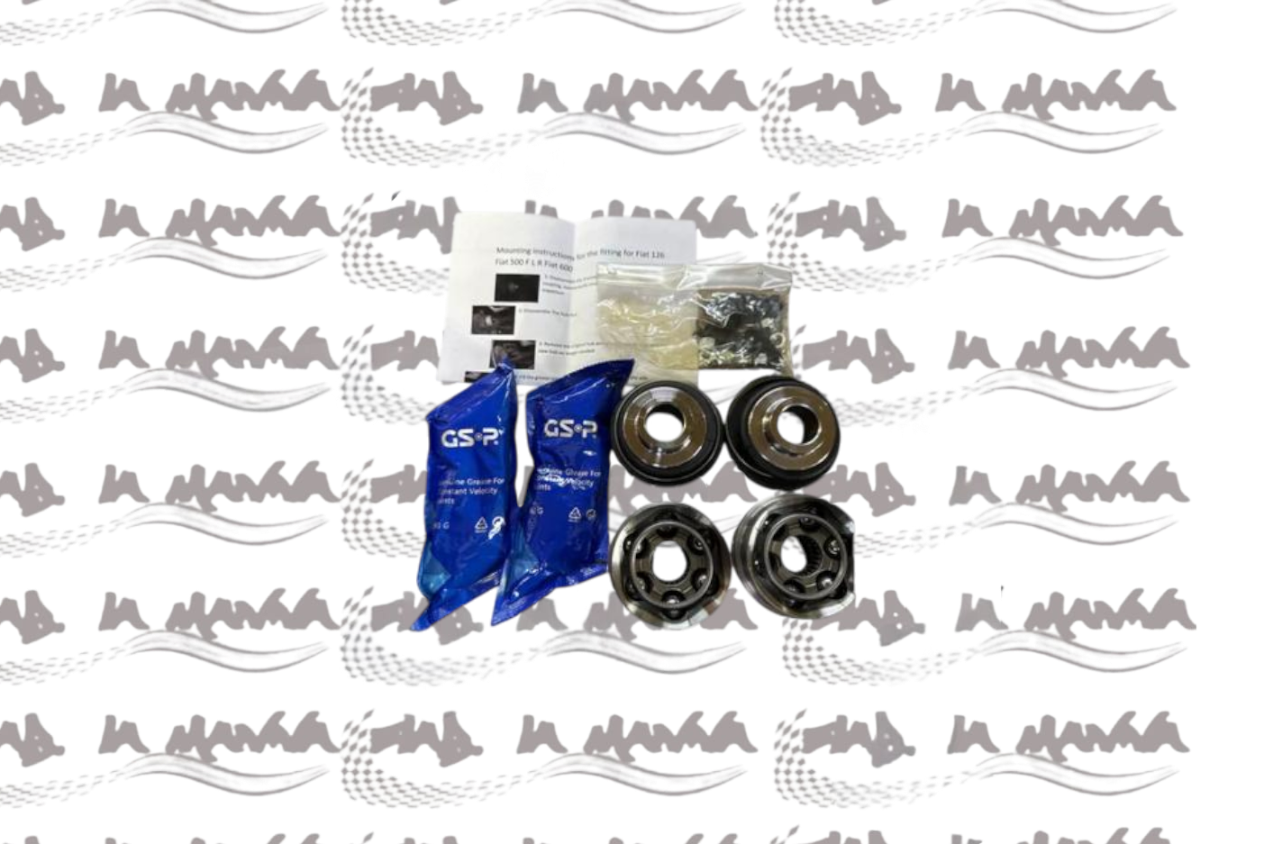 KIT MODIFICA GIUNTI OMOCINETICI PER FIAT 500 / 126