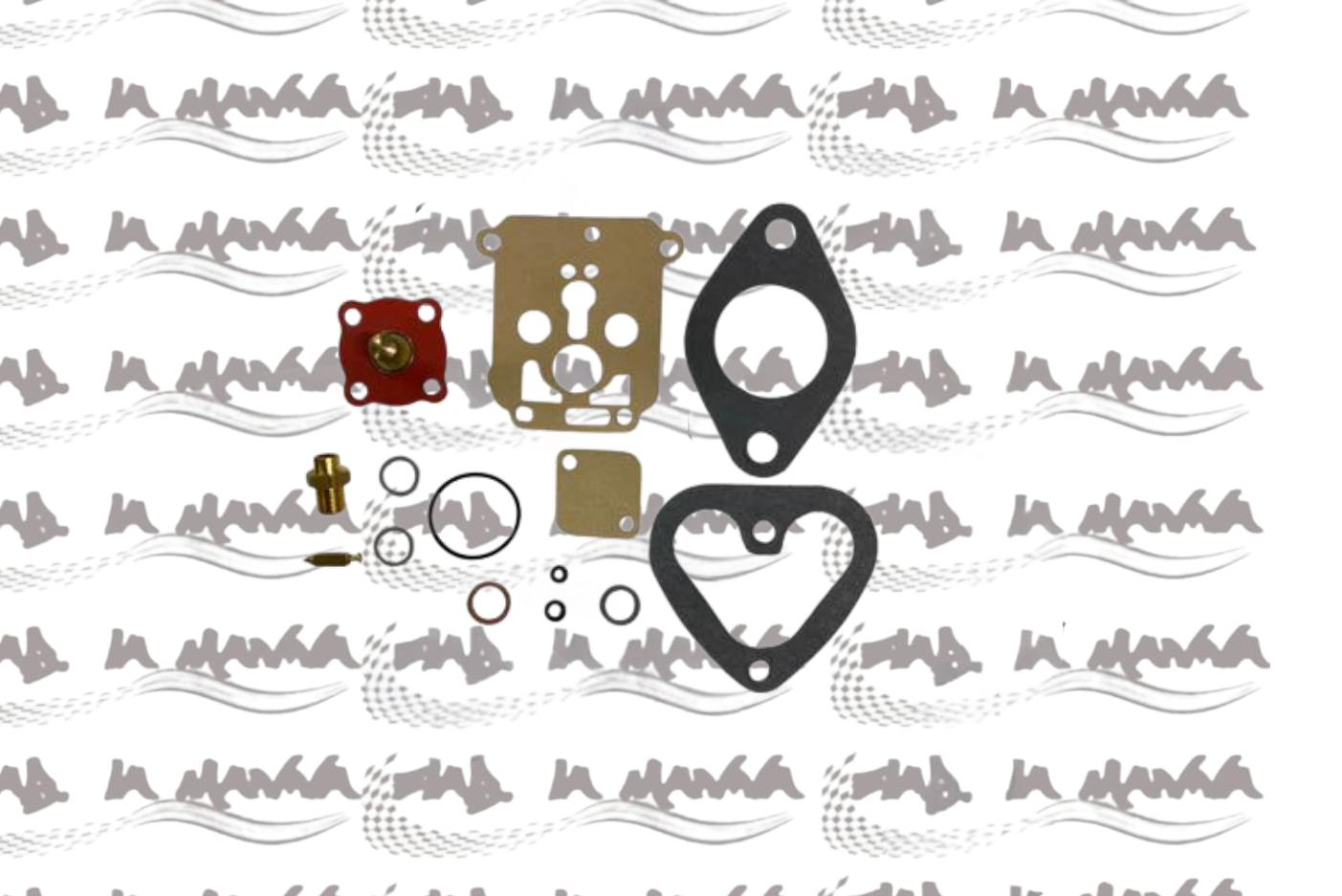 KIT REVISIONE ECONOMICO CARBURATORE DELL'ORTO FZD 32 PER FIAT 500 / 126