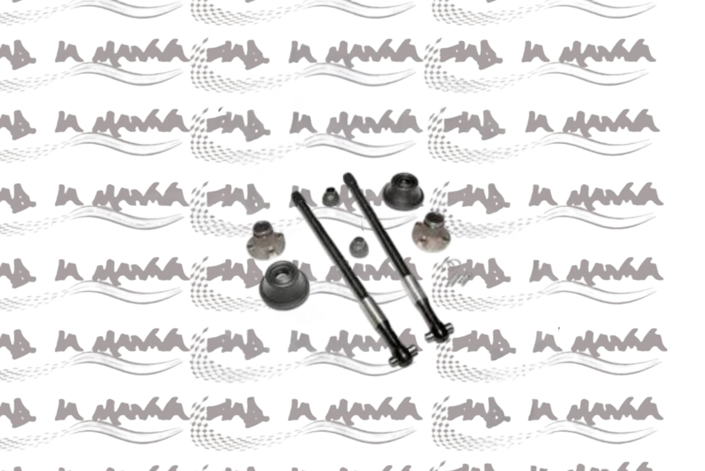 KIT SEMIASSI COMPLETO 25 MM ALTA QUALITA' PER FIAT 500 F / L / R