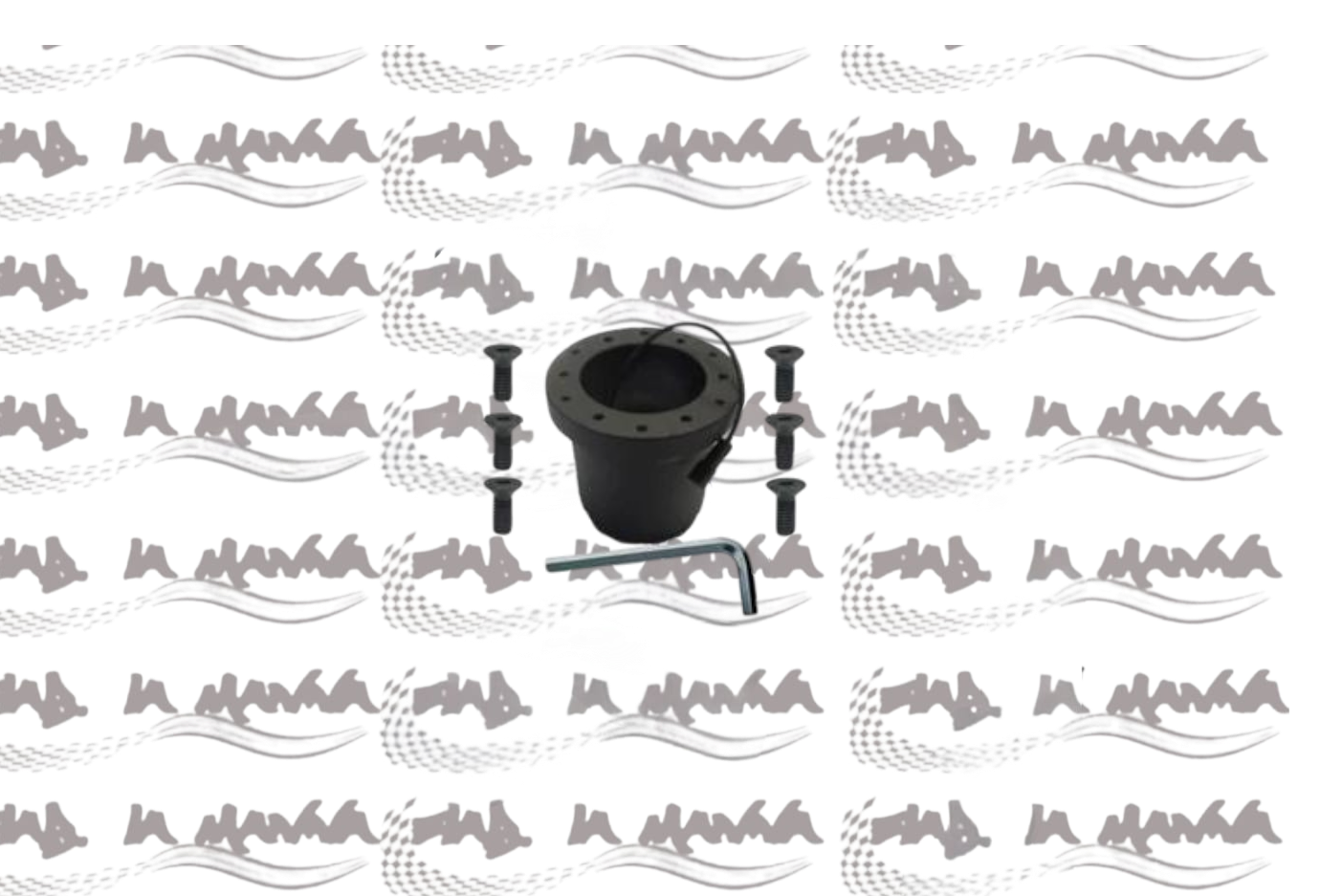 MOZZO VOLANTE CON BRUGOLE PER IL MONTAGGIO PER FIAT 500