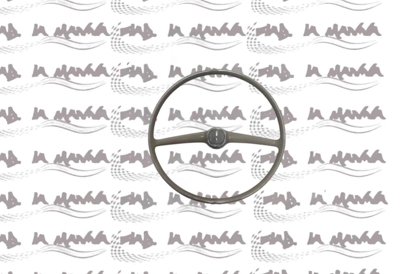 VOLANTE STERZO ORIGINALE RESTAURATO PER FIAT 500 N NOCCIOLA