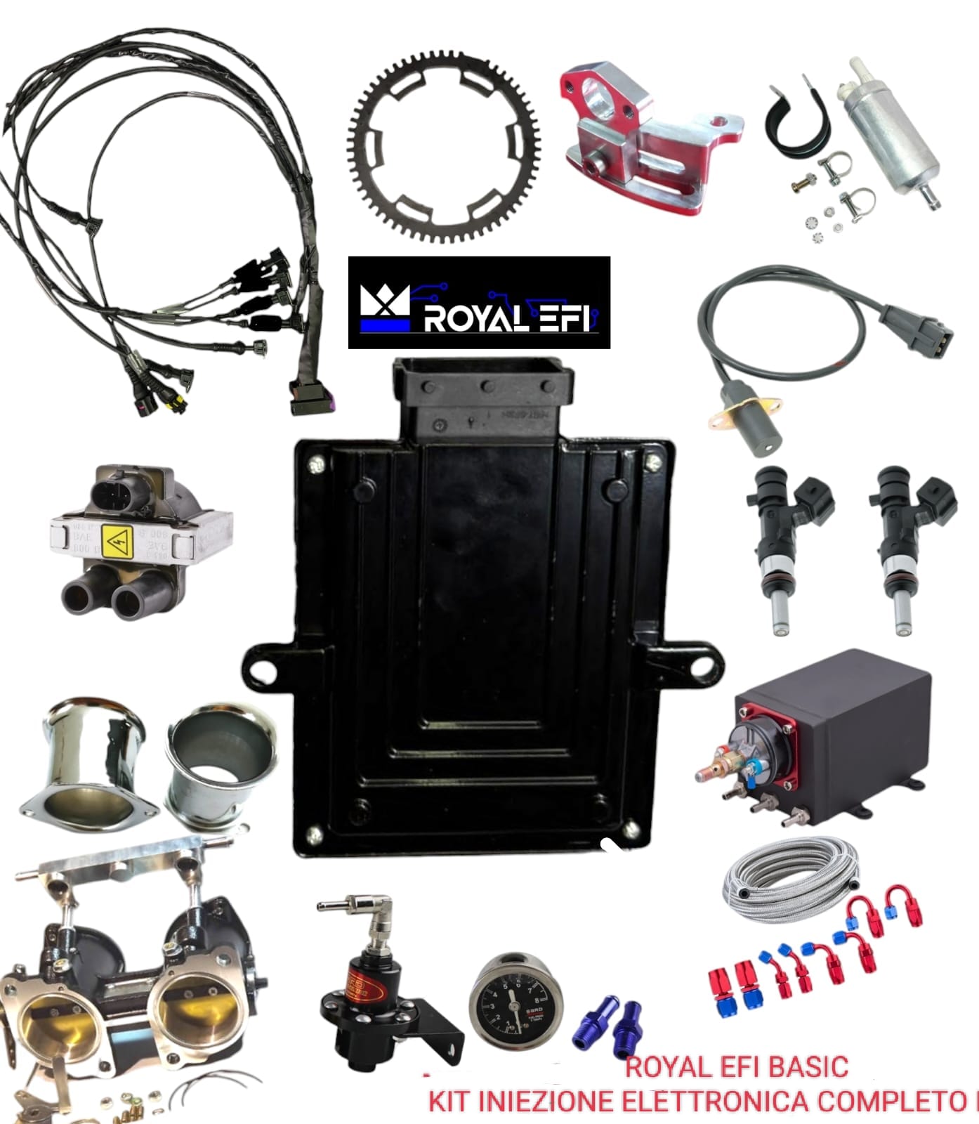 KIT INIEZIONE ELETTRONICA ROYAL EFI MINI PER FIAT 500/126