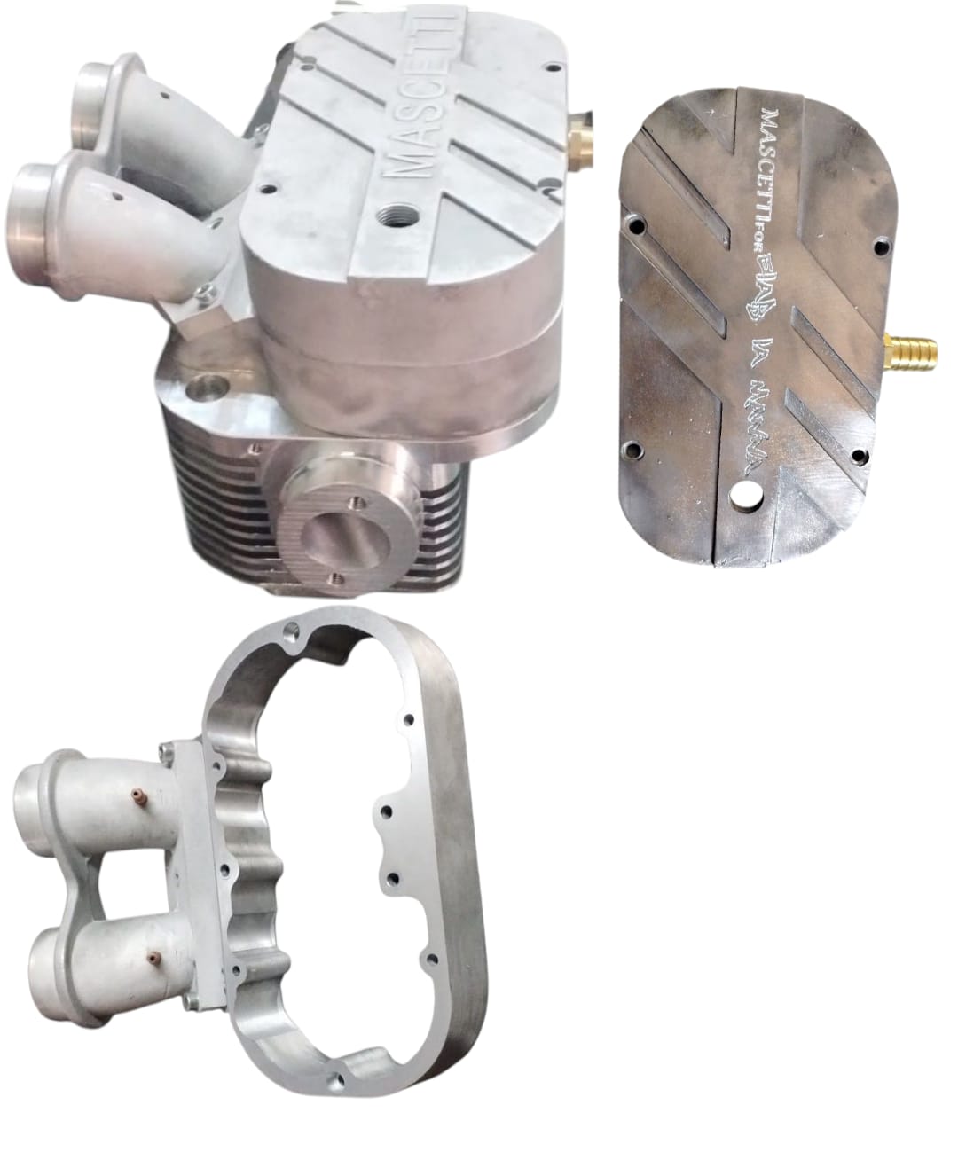 TESTATA CONDOTTI SEPARATI "TIPO MASCETTI" PER FIAT 500/126